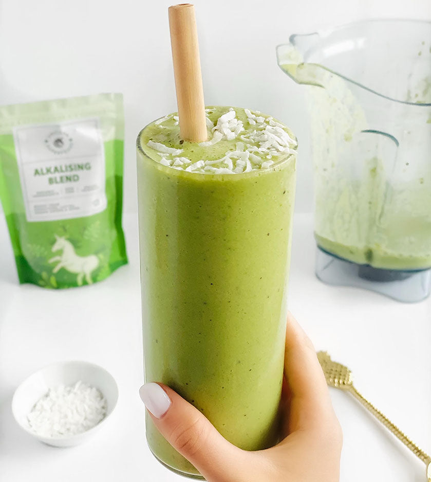 green alkalising smoothie