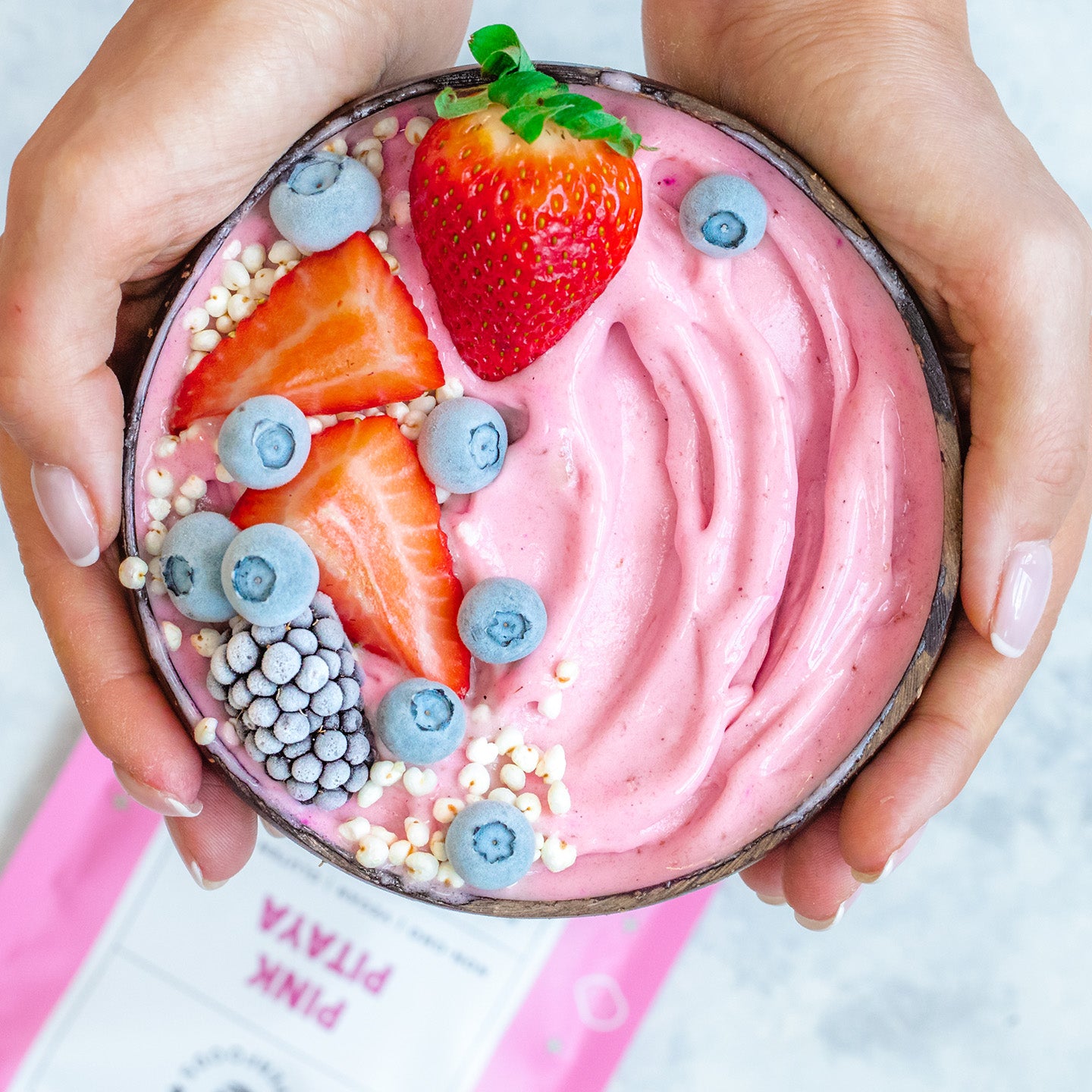 Pink Pitaya Smoothie Bowl