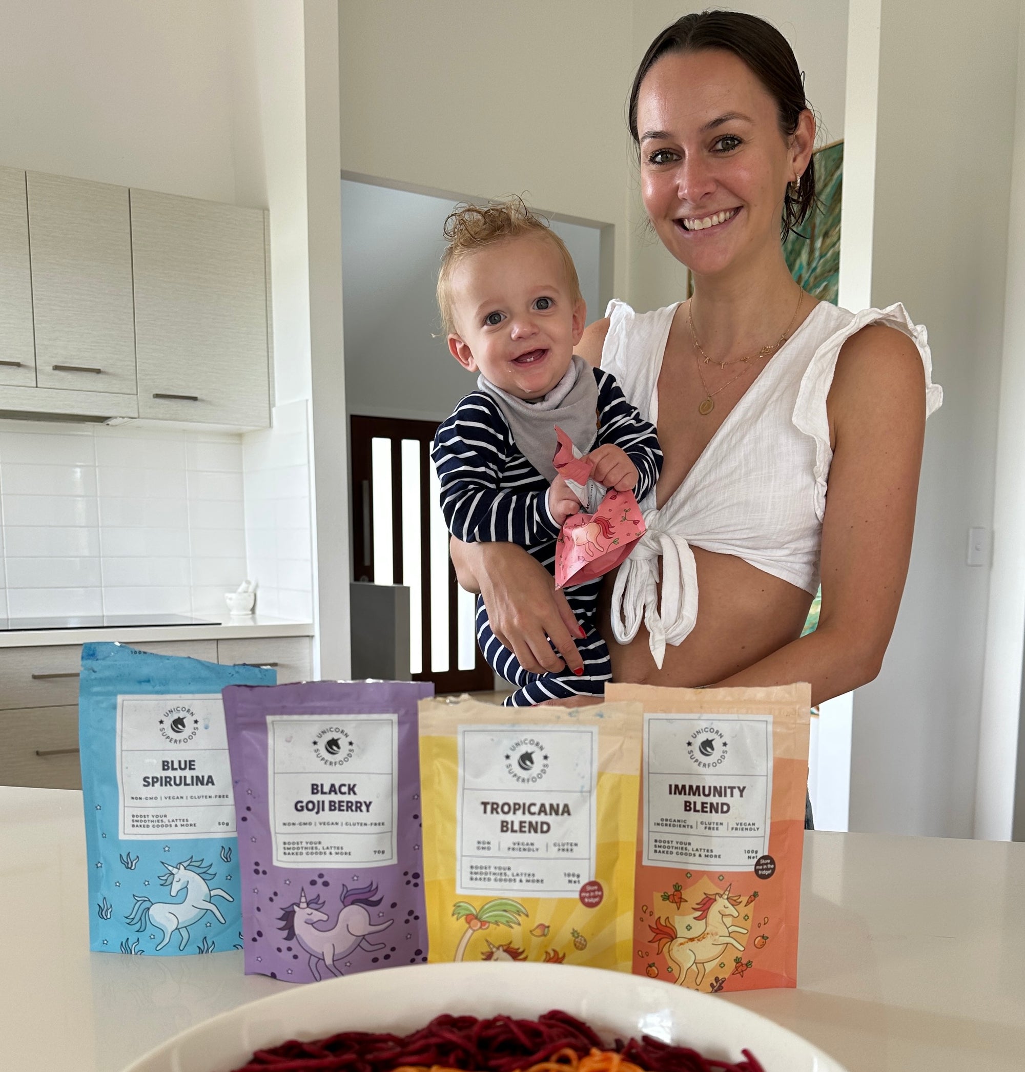 Superfood Rainbow Spaghetti