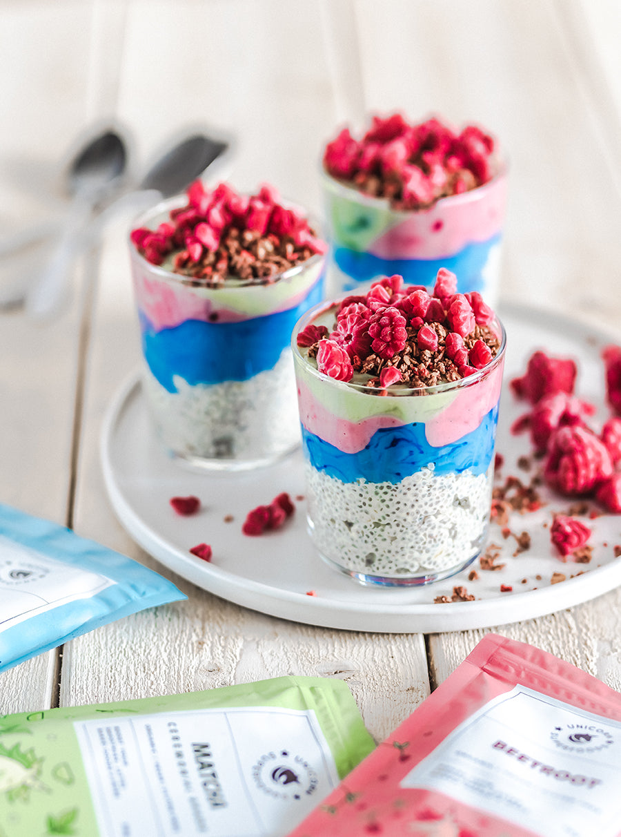 UNICORN CHIA PUDDING YOGURT