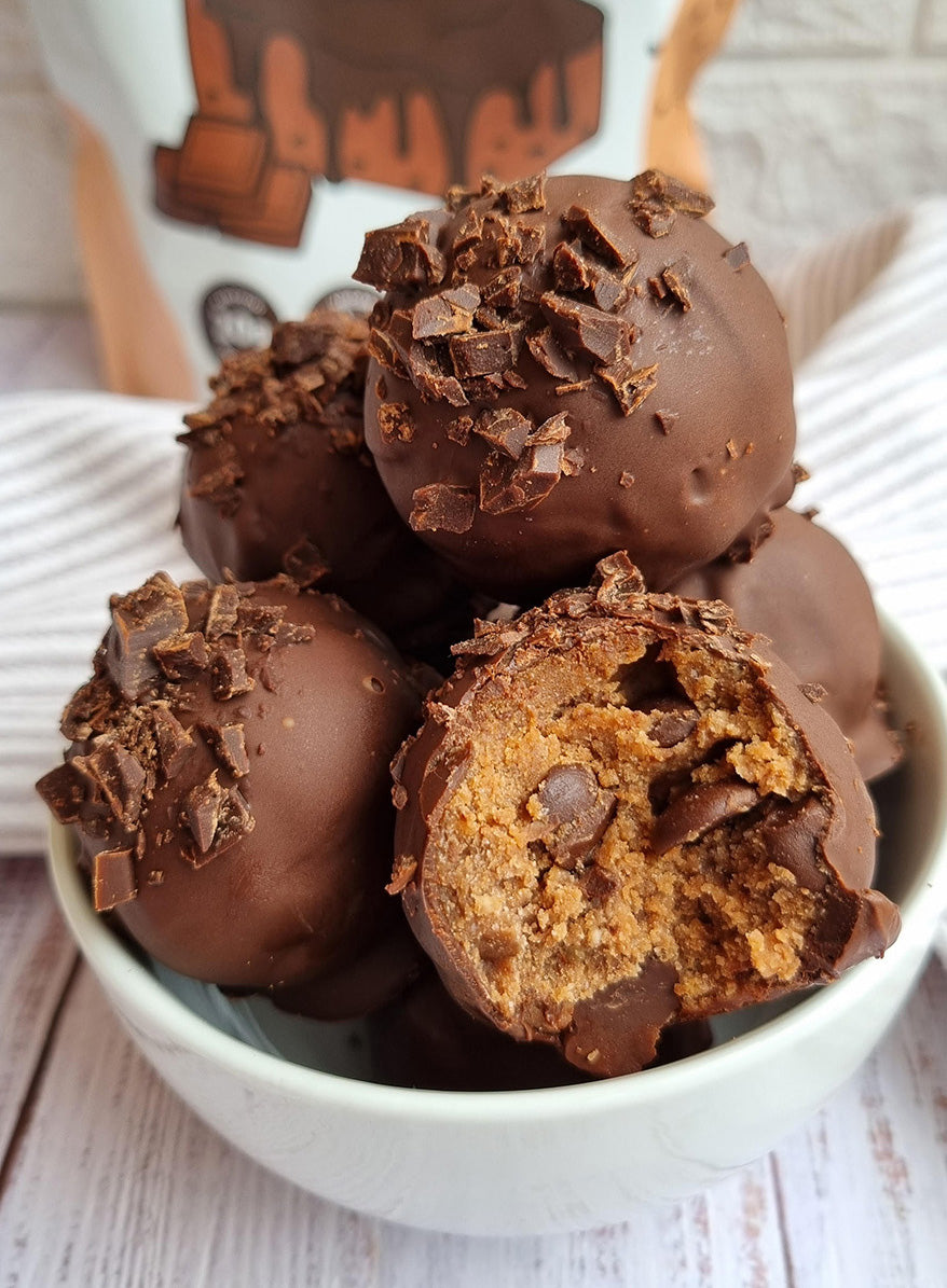 Chocolate Fudge Protein Balls