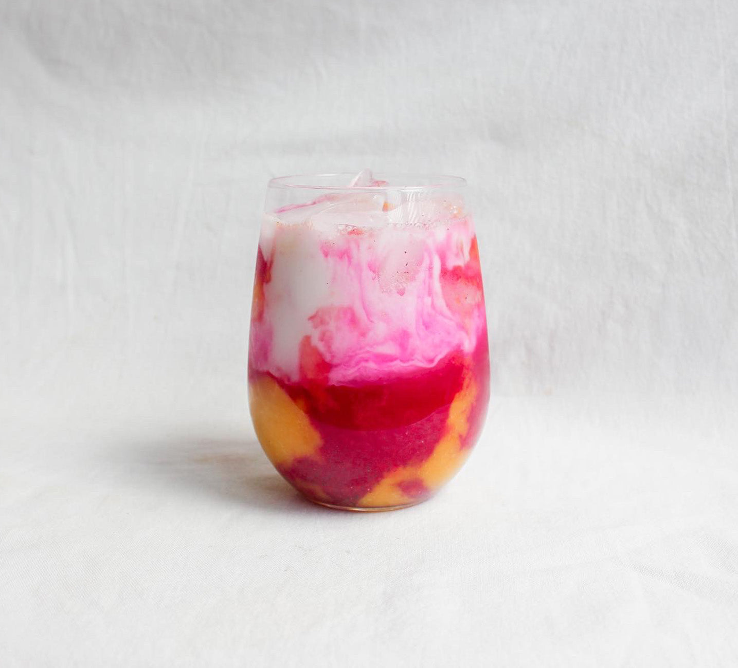 Iced Dragonfruit Latte