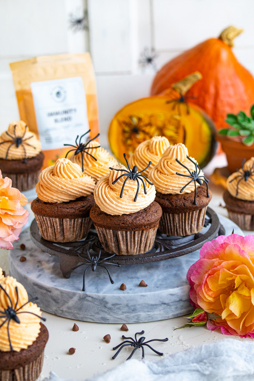 Halloween Immunity Cupcakes