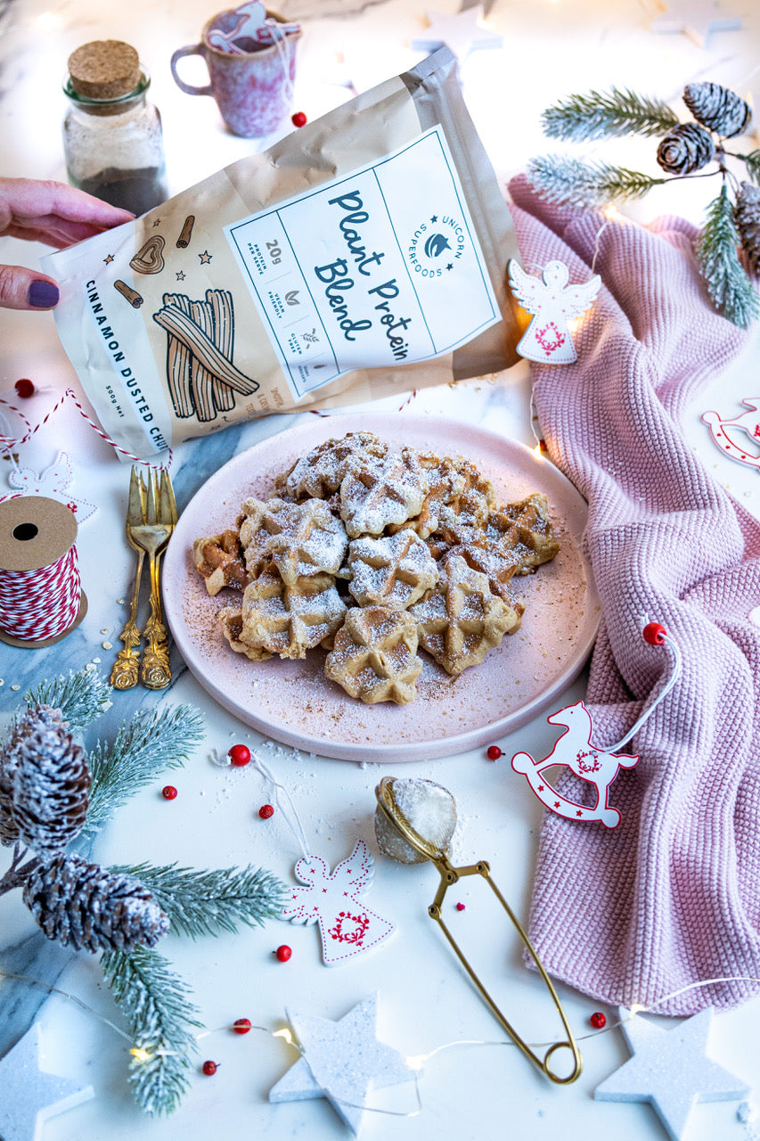 Cinnamon Churros Christmas Cookies