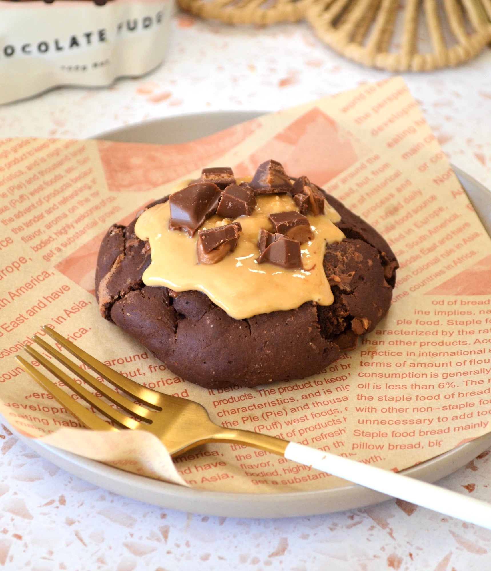 chocolate protein cookie