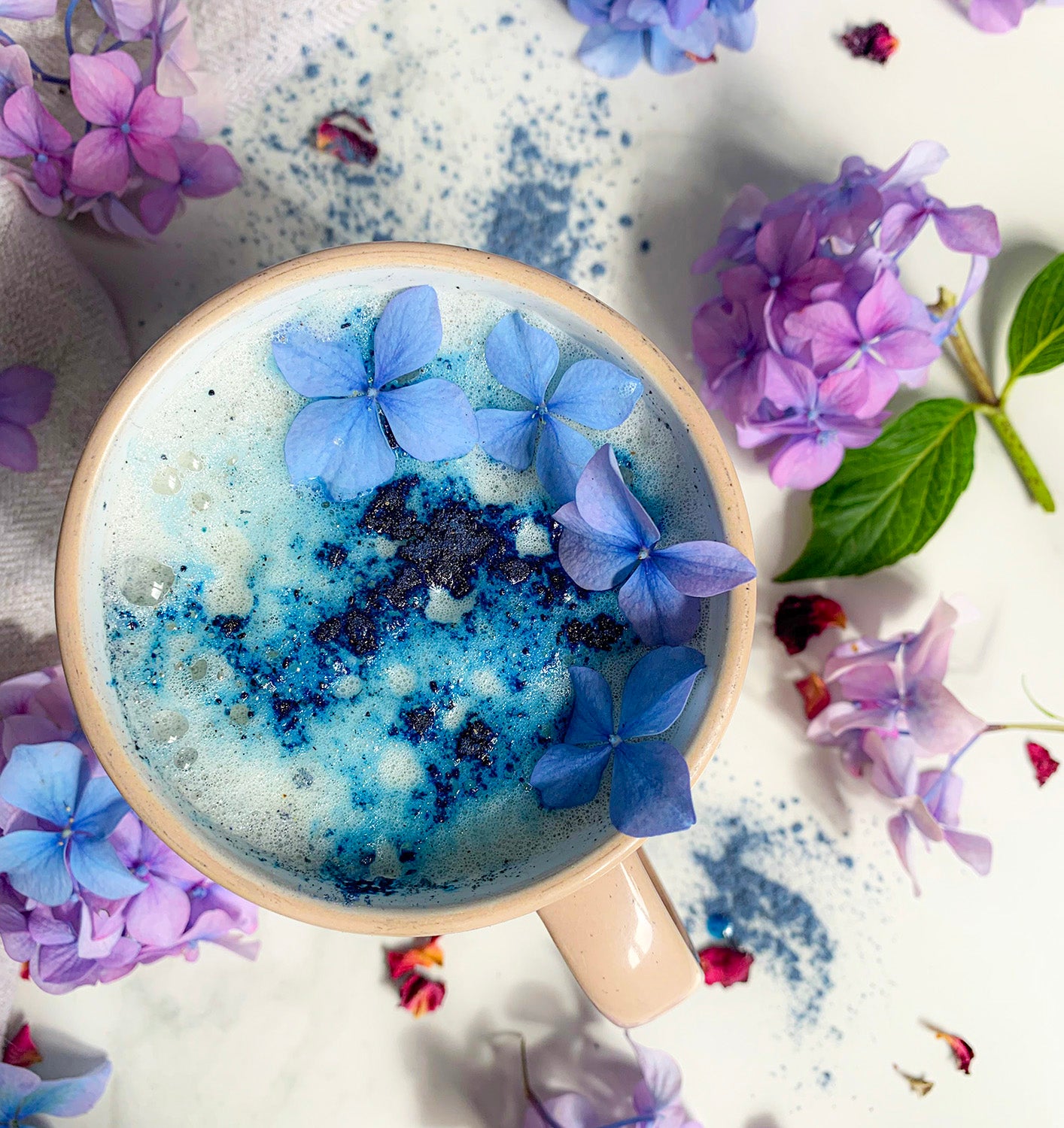 Ocean Blue Wellness Latte