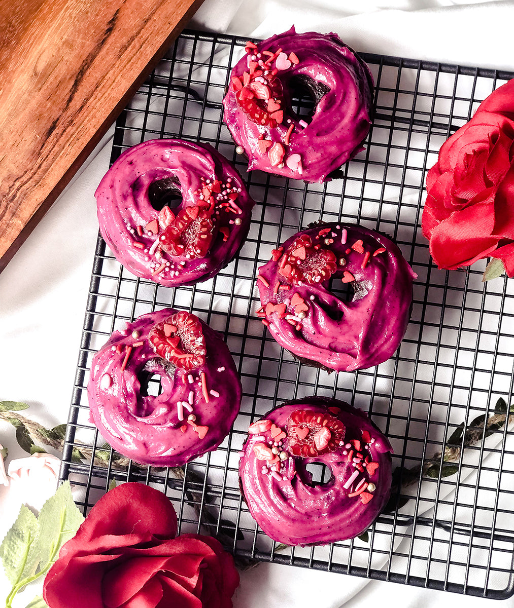 Pink Love Doughnuts