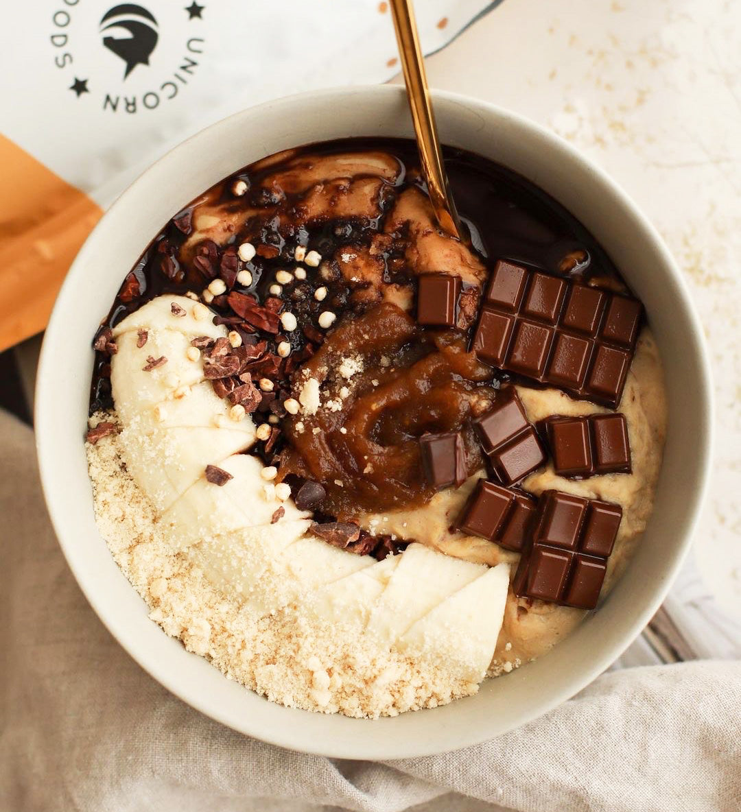 CARAMEL SHORTBREAD PORRIDGE