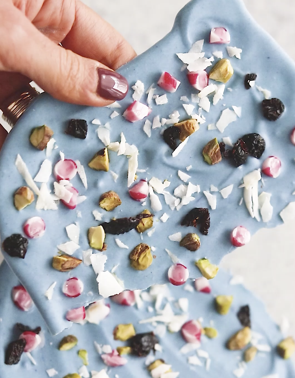 christmas chocolate bark