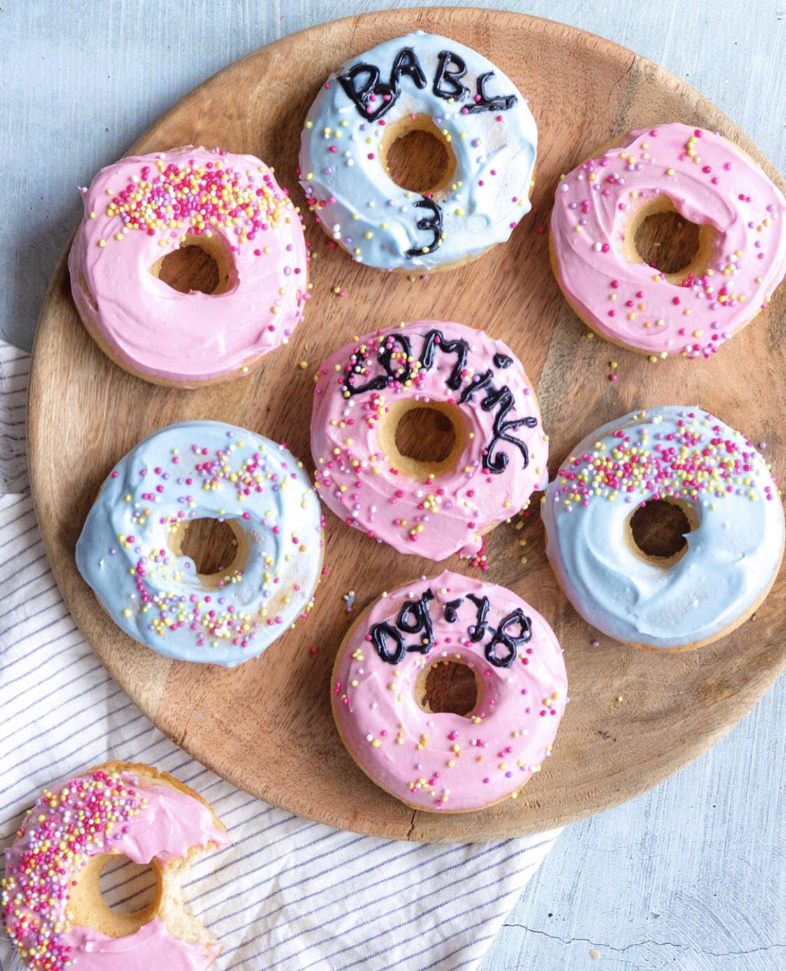 Vegan Pastel Donuts