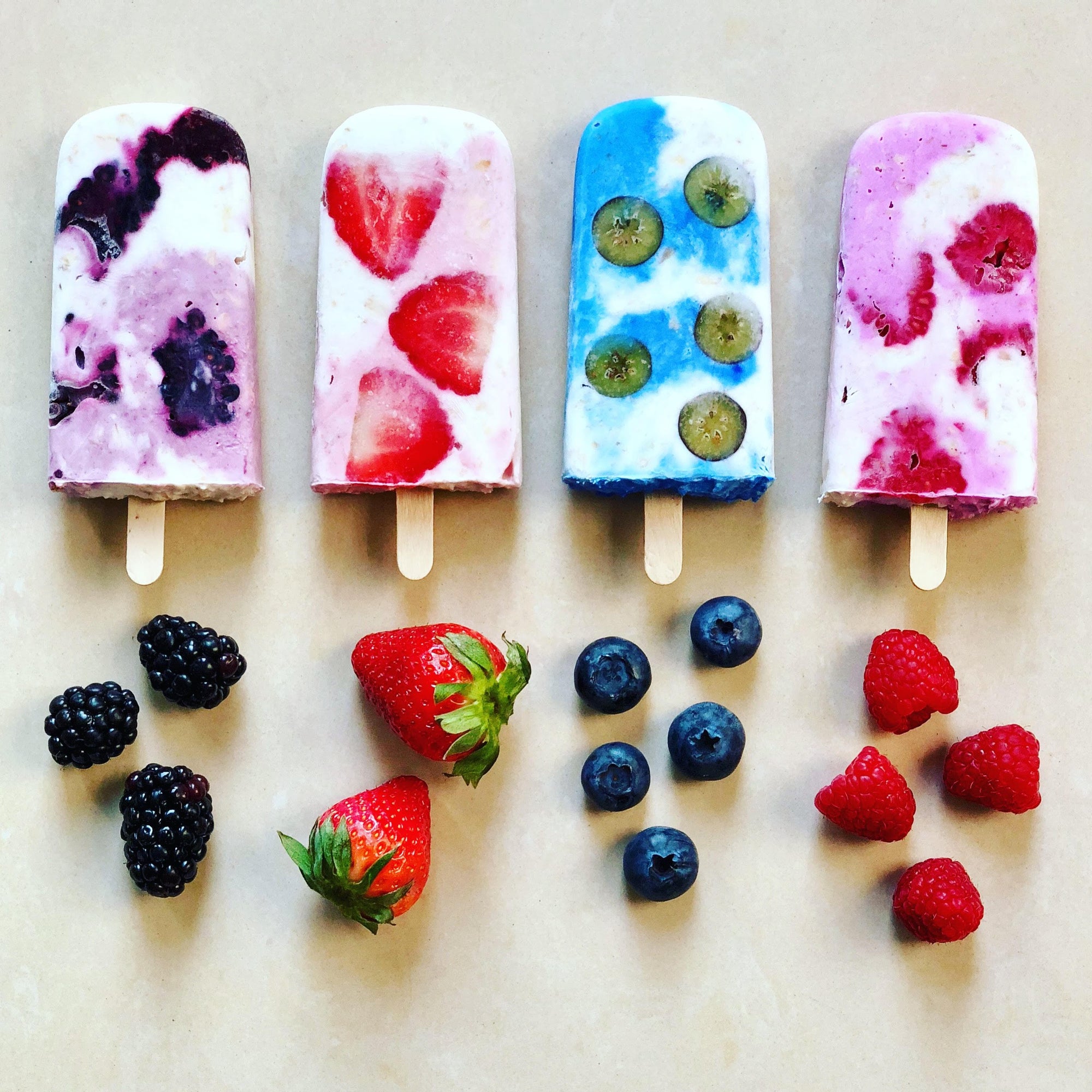 Healthy Breakfast Popsicles