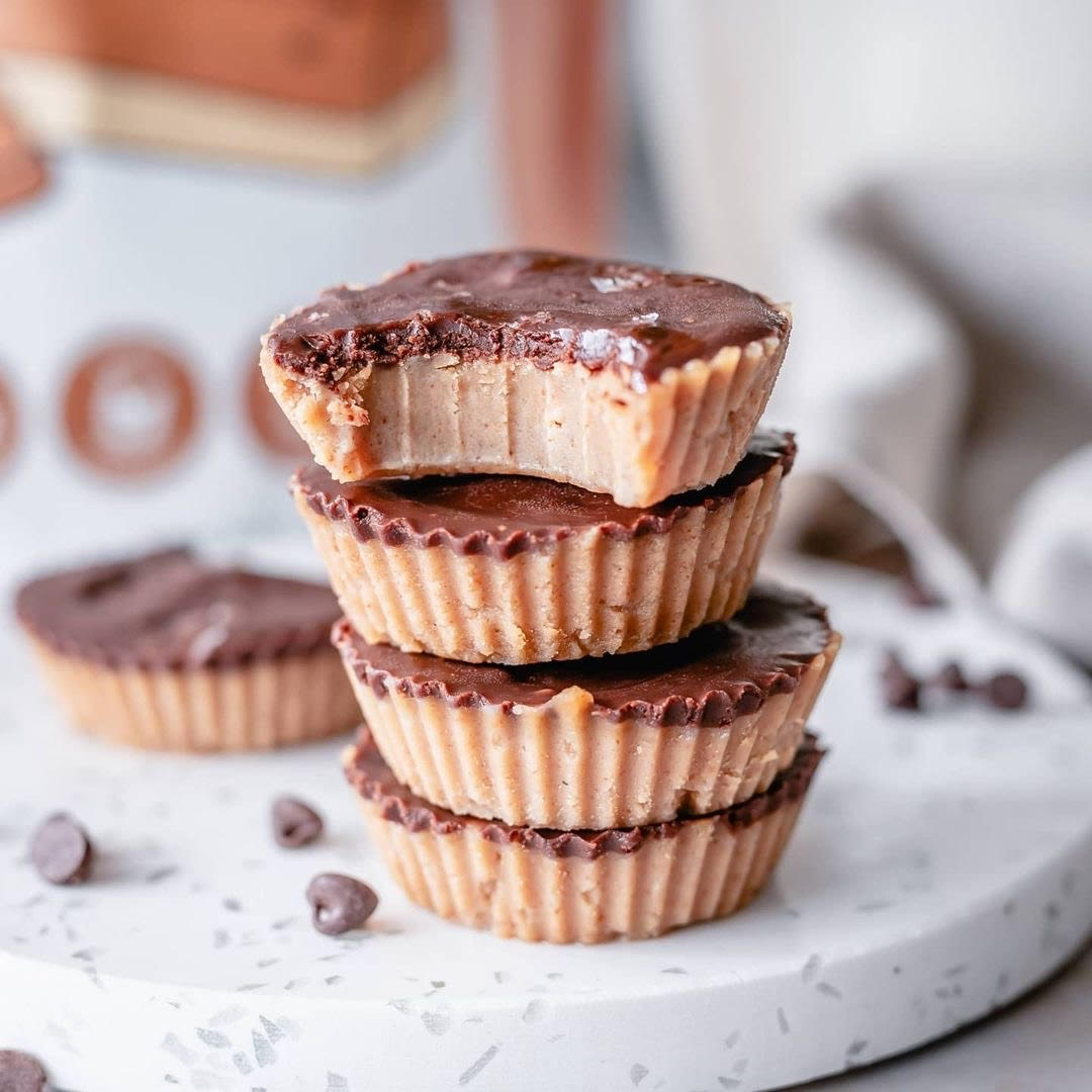 Caramel slice Protein fudge cups