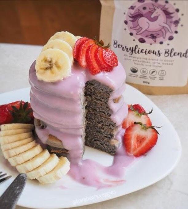 Berrylicious Vegan Pancakes