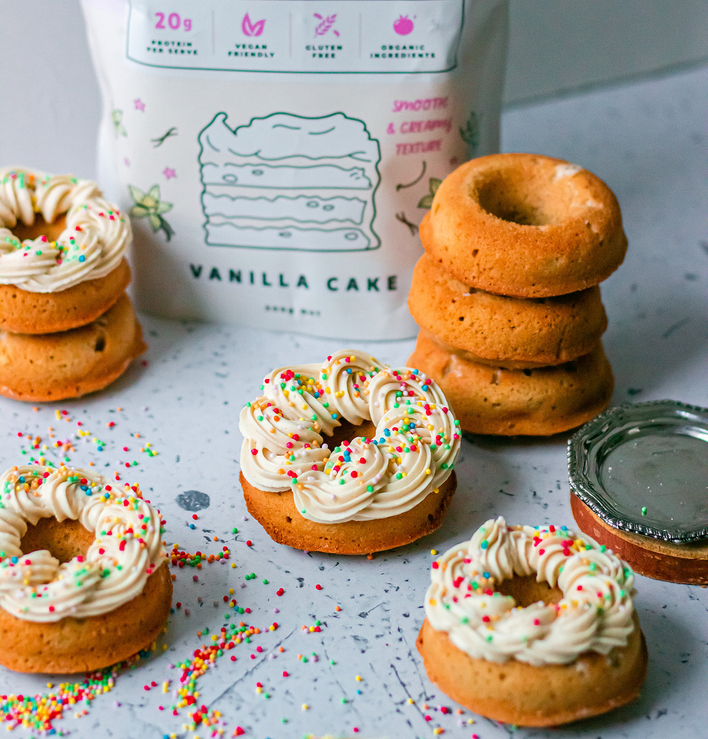 vanilla protein donuts