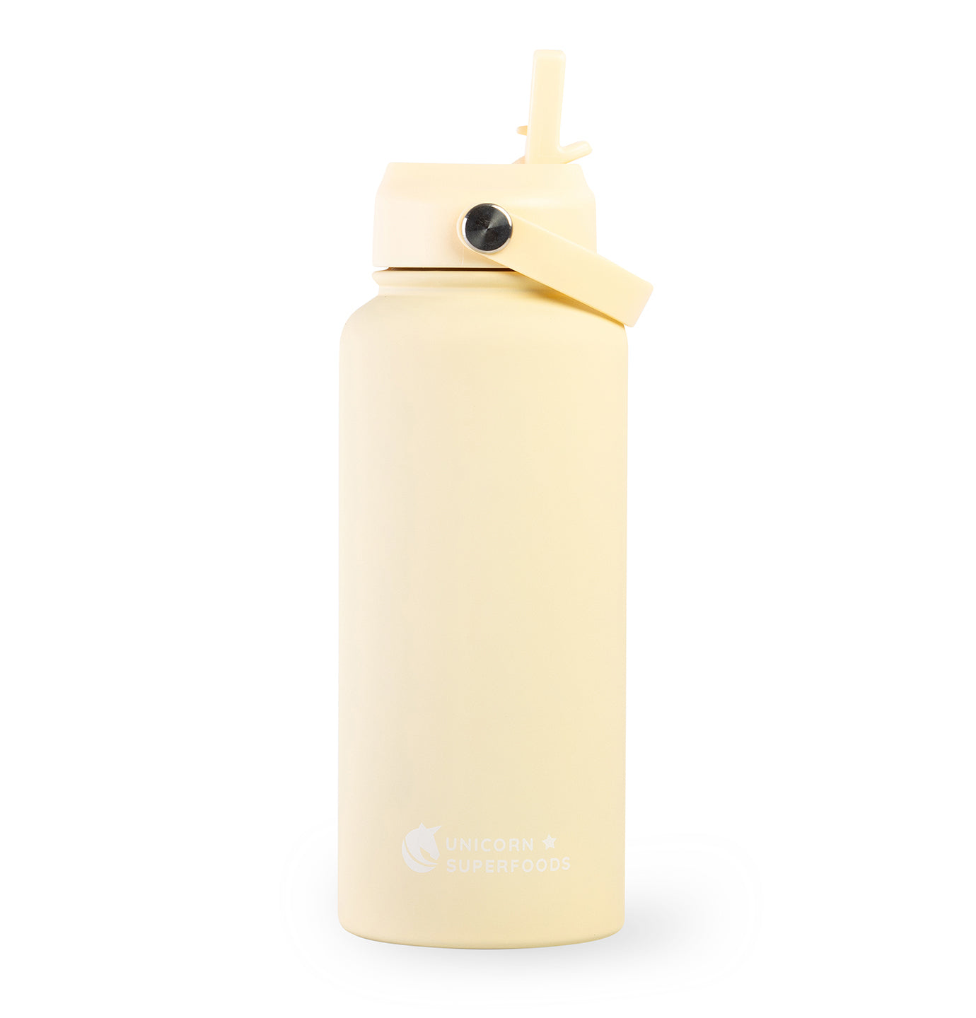 yellow insulated water bottle