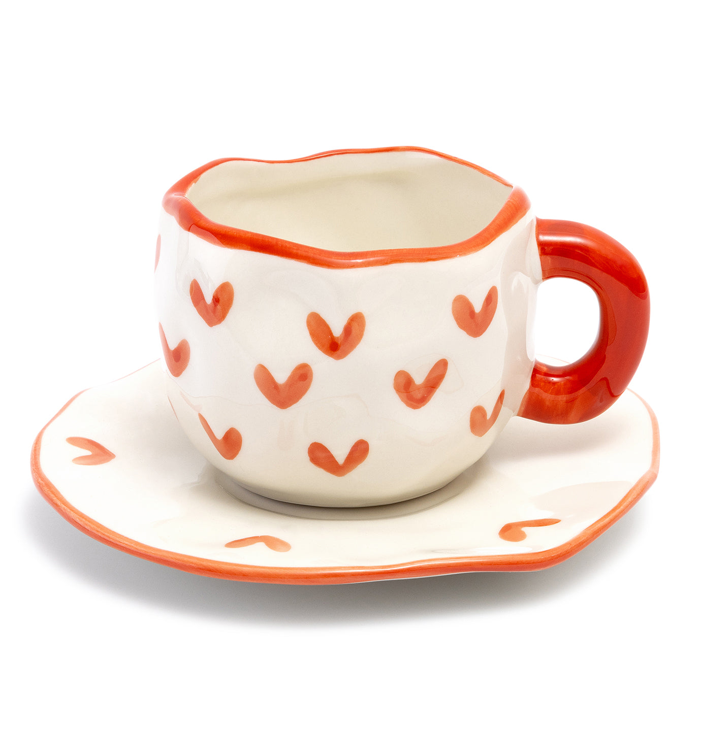 love heart mug