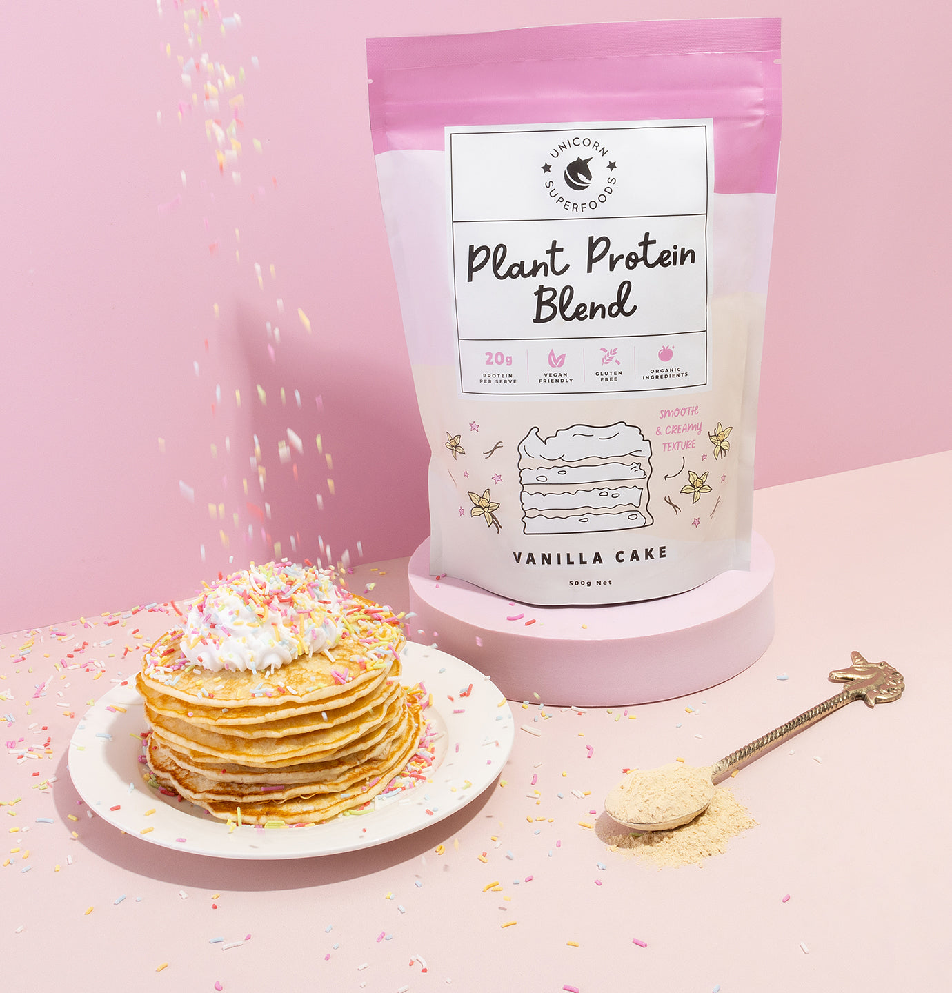 vanilla cake plant protein