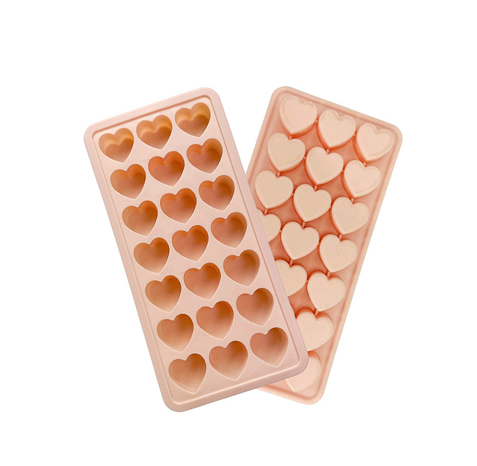 heart ice cube mould tray