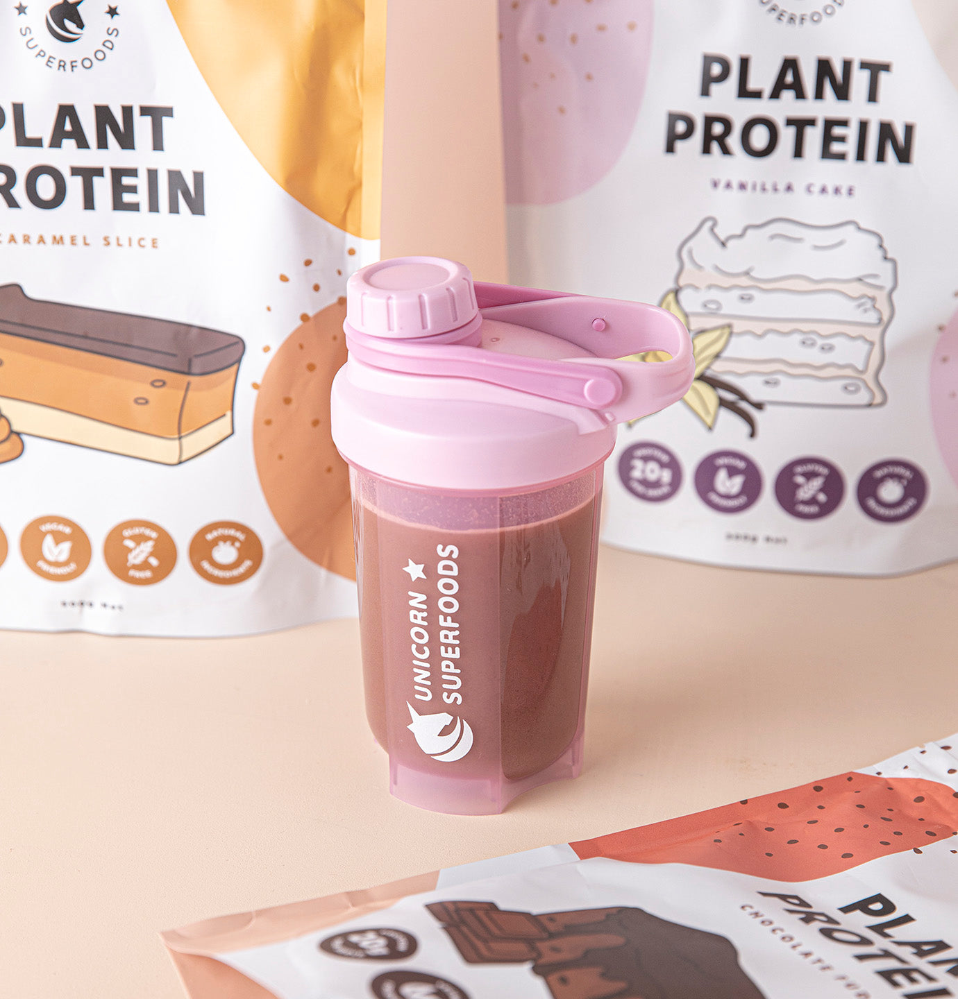 Protein Shaker Bottle