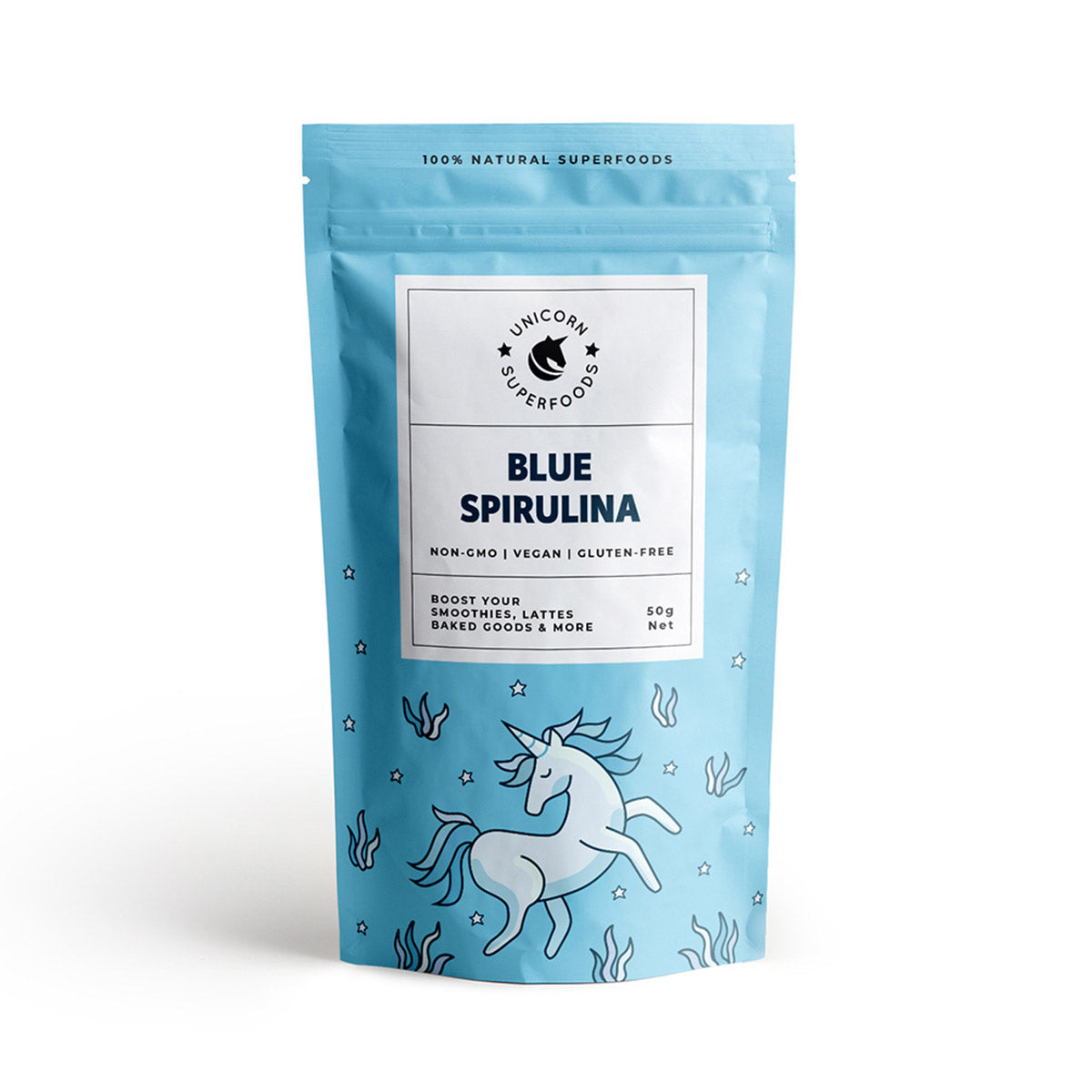 blue spirulina powder