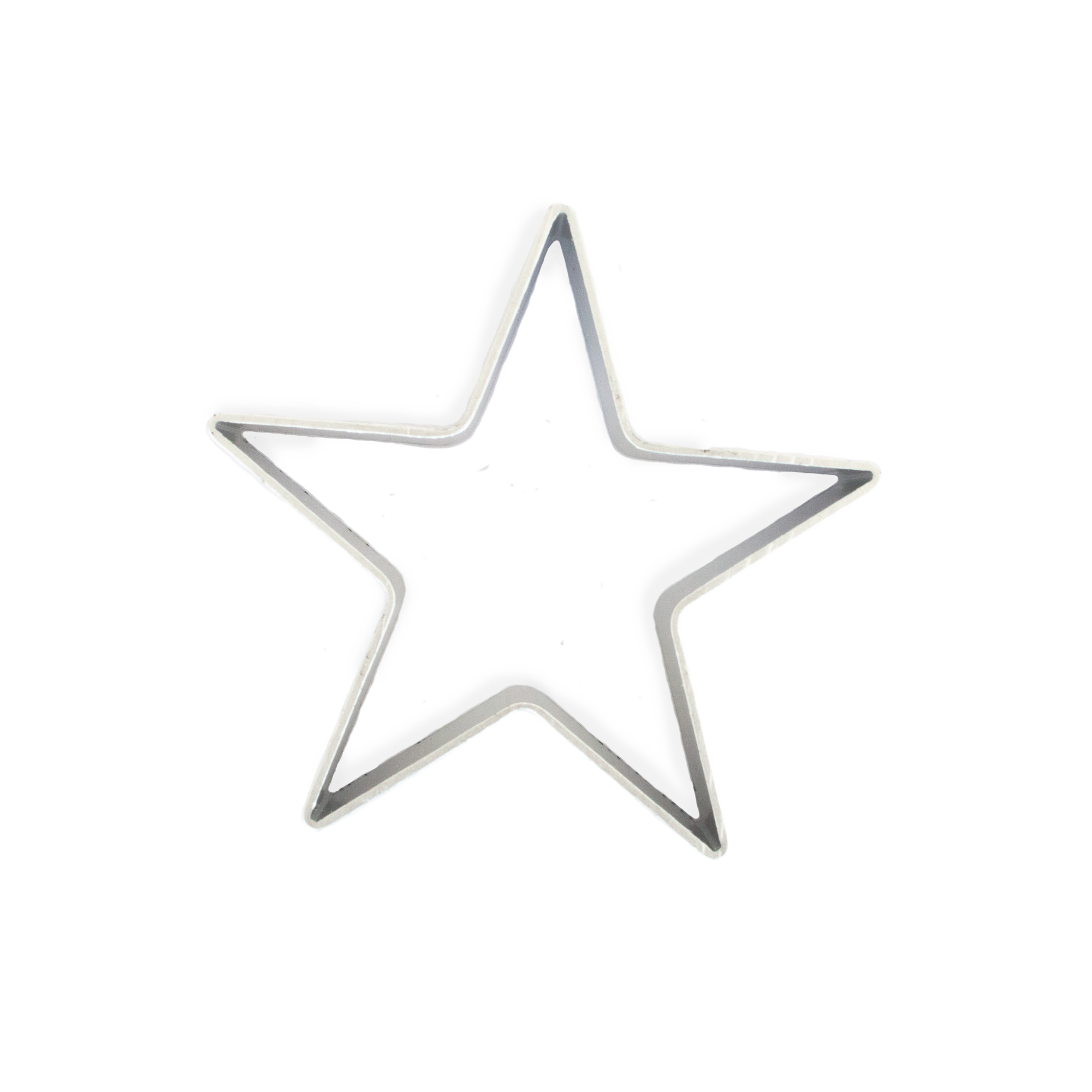 star cookie and fruit cutter