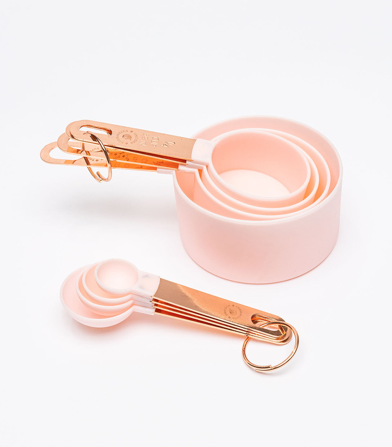 measuring cup and spoon set