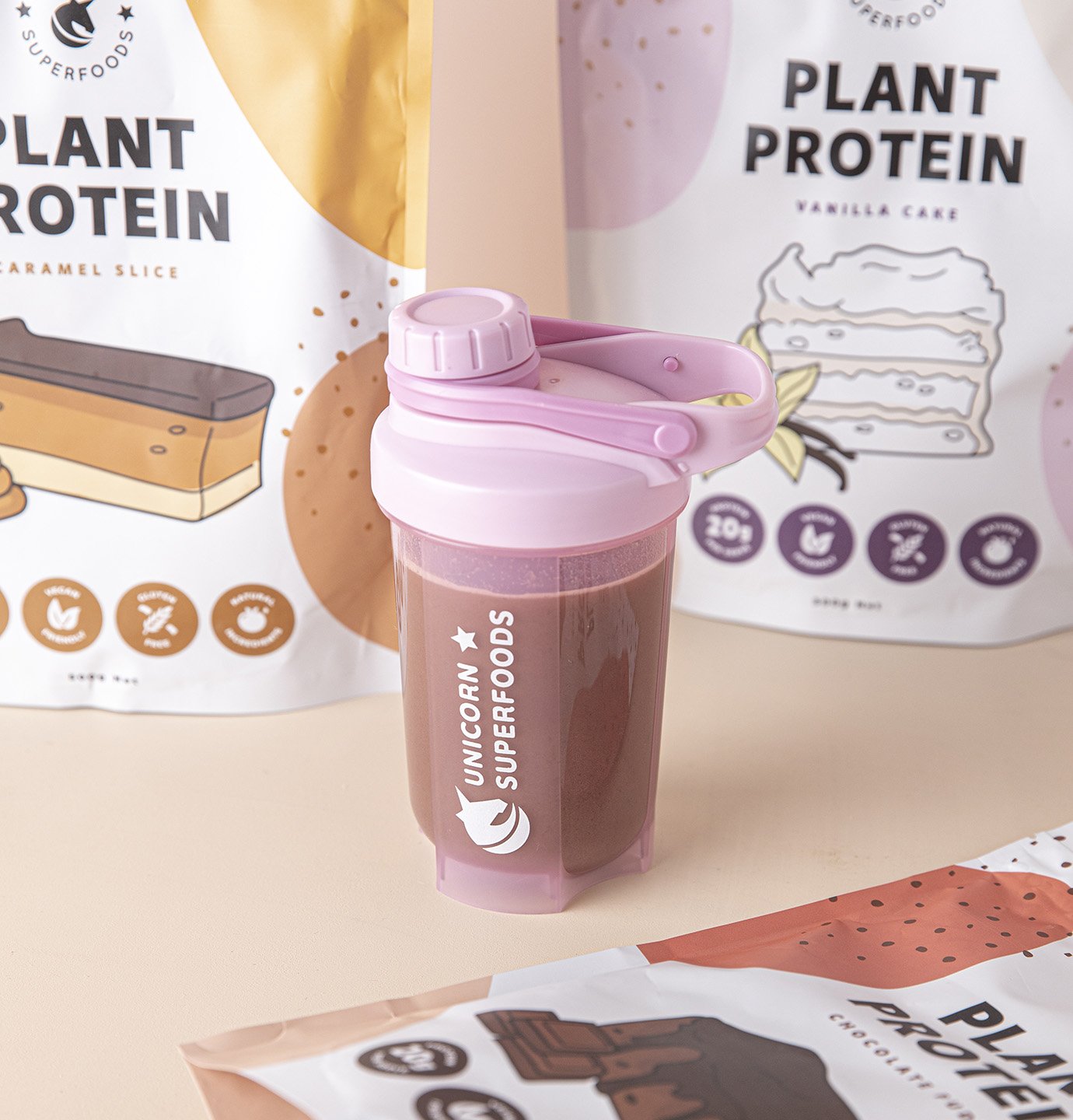 Protein Shaker Bottle